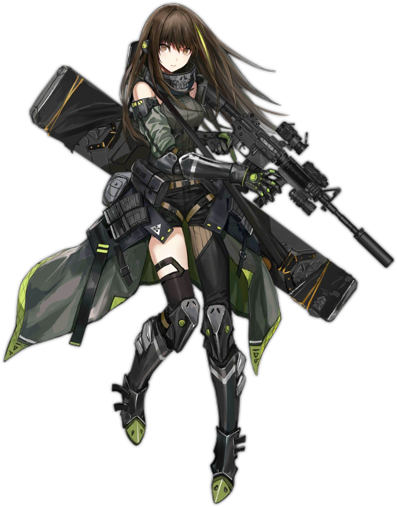 Resized To 83% Of Original - M4a1 Mod Girls Frontline (1024x1024), Png Download