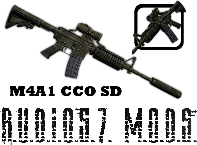 M4 Carbine (640x480), Png Download