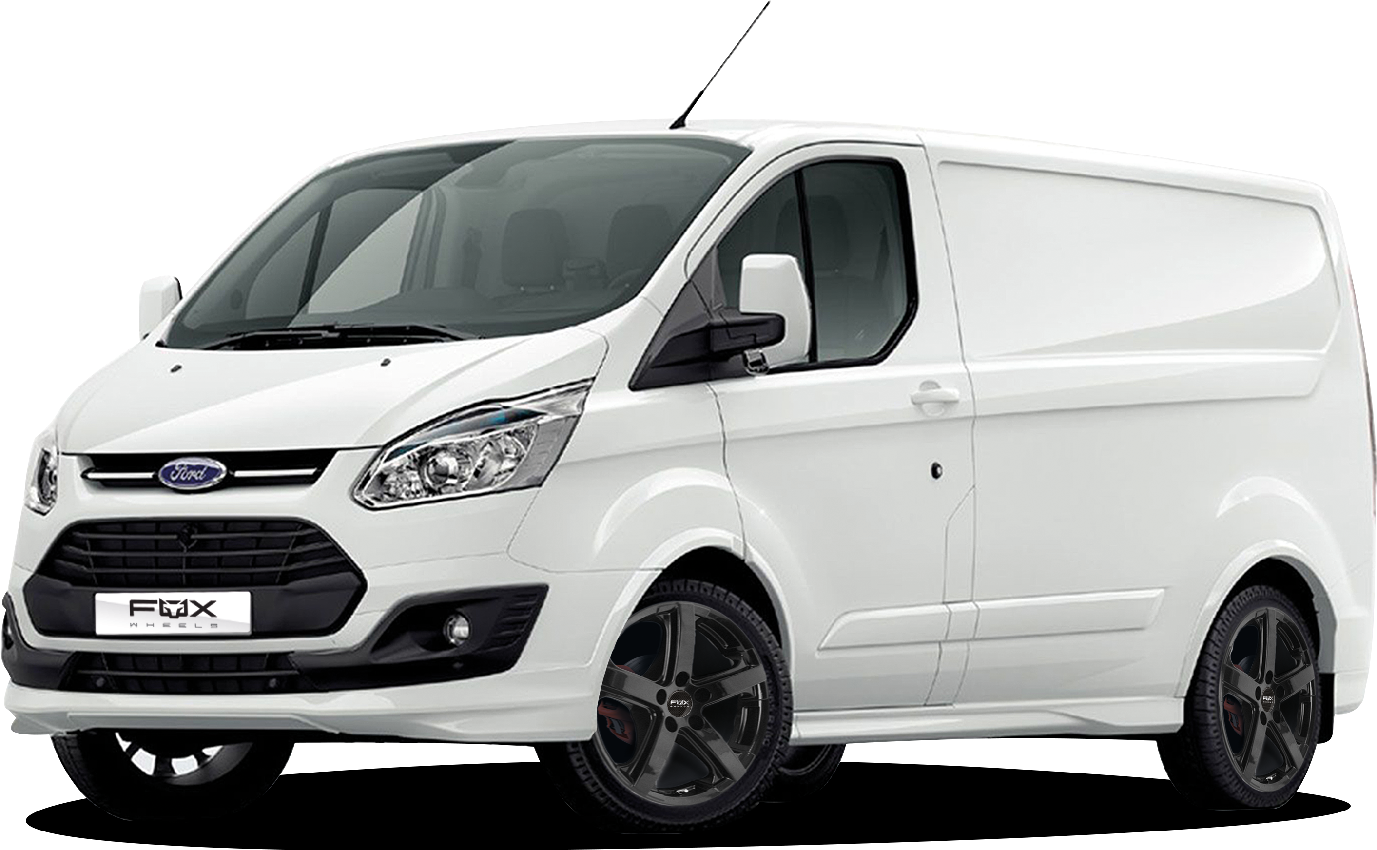 Fox Viper 1 Van Black - Brand New Ford Transit (3579x2550), Png Download