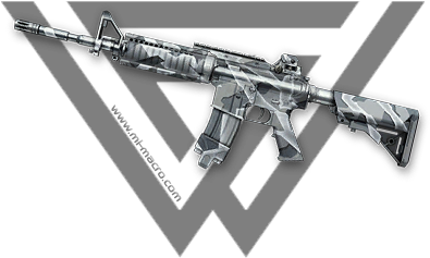 Macro On M4a1 Buran For Warface - Assault Rifle (400x400), Png Download