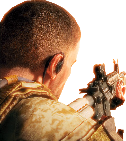 Http - //images - Wikia - Aiming - Spec Ops The Line Png (518x578), Png Download