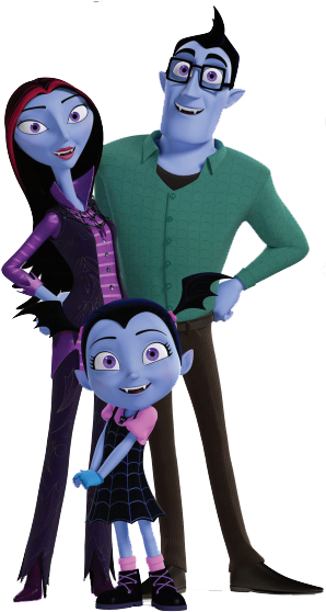 Resultado De Imagen Para Vampirina Halloween 1st Birthdays, - Vampirina Y Su Familia (316x565), Png Download