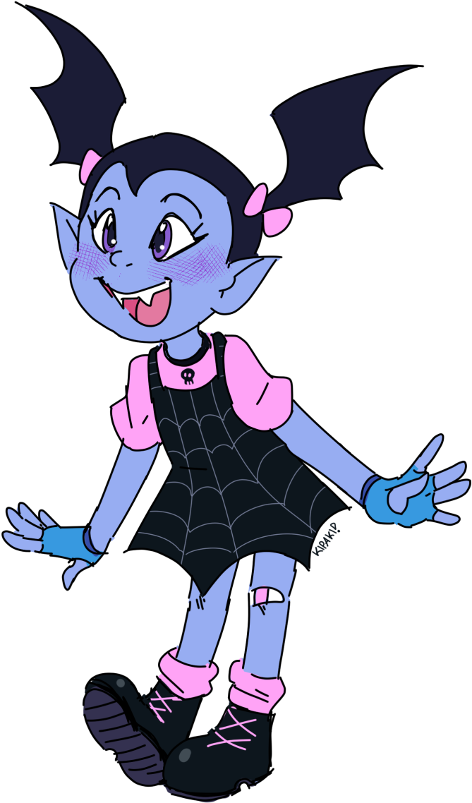 Vampirina - Digital Art (813x1200), Png Download