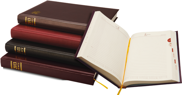 A Flawlessly Designed Eagle Thum Cut Diary Helps You - Corporate Diary (600x450), Png Download