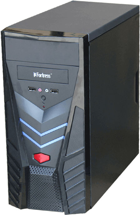 M3 - Fortress Casing With 700watts Power Supply (500x700), Png Download