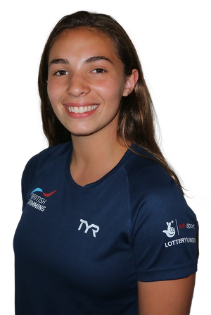 Scarlett Mew Jensen - Swimming (300x447), Png Download