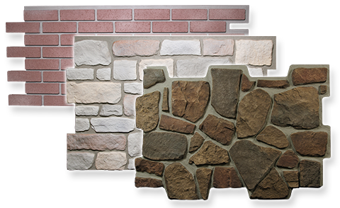 The Natural Look Of Stone Veneer, But Better - Stone Veneer (480x294), Png Download