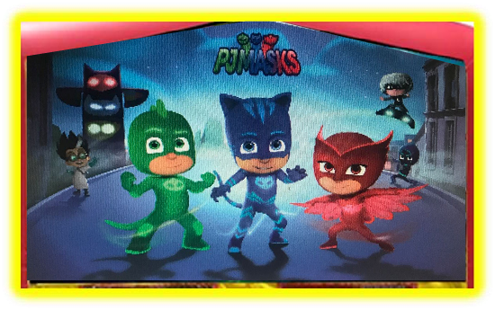 11aa Pj - Pj Masks Poster Size (550x345), Png Download