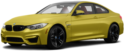Austin Yellow Metallic - Blue Bmw M4 Png (500x256), Png Download