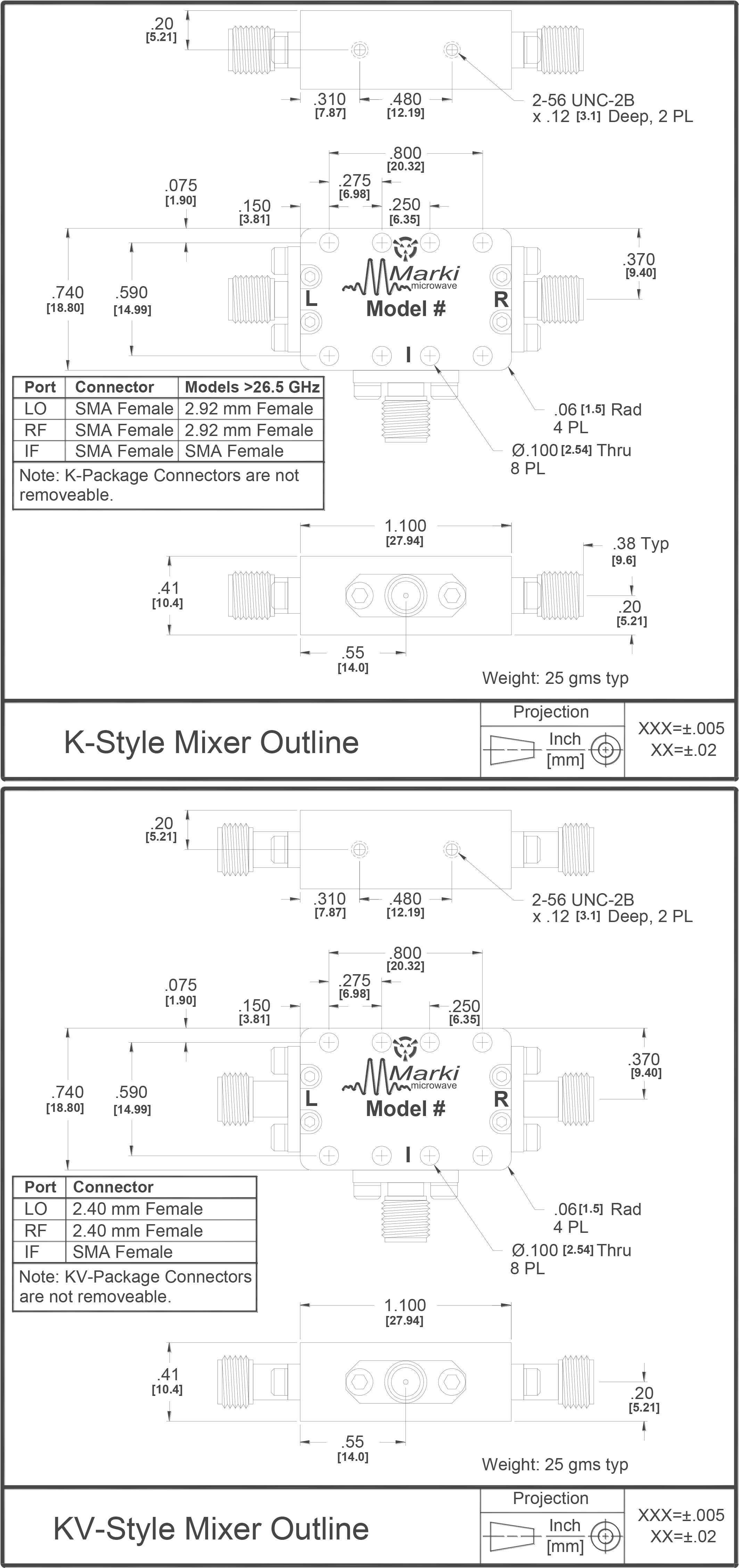 M4-0140 Mixer Package Diagram - Package Diagram (2154x4527), Png Download