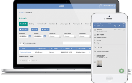 Site Diary - Mobile Site Diary (450x285), Png Download