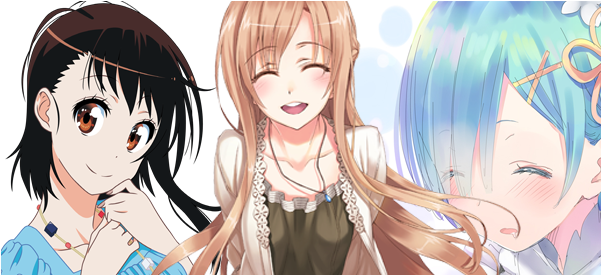 10 Kawaii Anime Characters - Onodera Nisekoi (600x350), Png Download