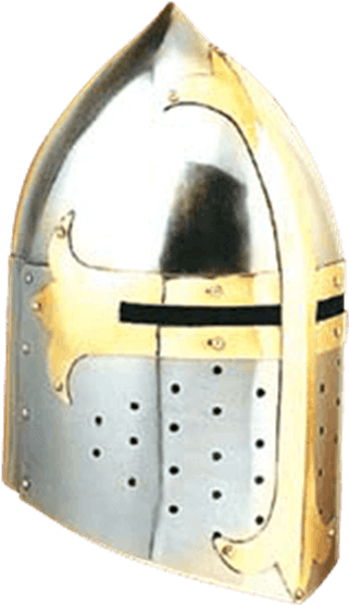 Crusader Helmet Png - Sugarloaf Helmet (555x555), Png Download