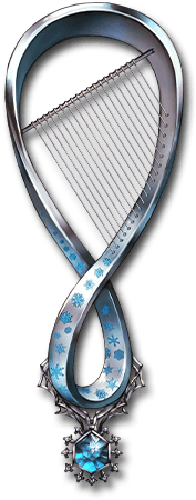 Snowy Mobius Strip - Pendant (640x554), Png Download