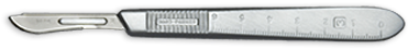 View Samegoogleiqdbsaucenao Surgical Scalpel 400px - Scalpel (400x500), Png Download