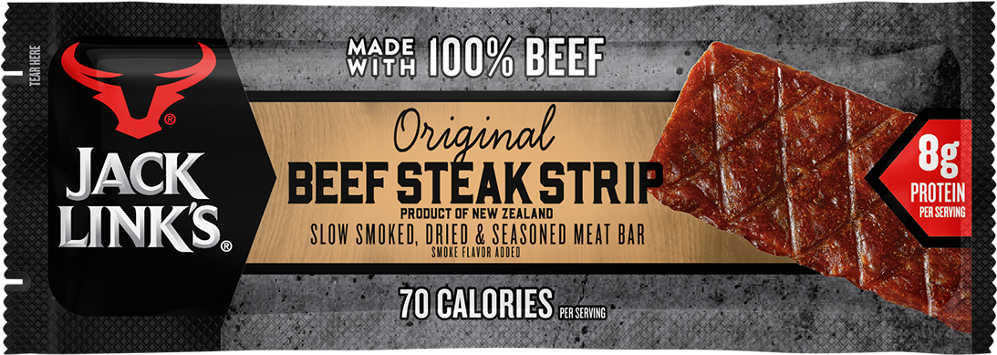 Beef Steak Strip, Original - Jack Link's Beef Steak Strip (1275x1275), Png Download