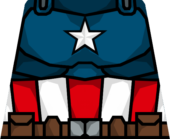17900730565 713415caa4 O - Lego Captain America Decals (561x459), Png Download