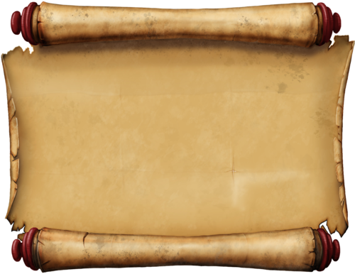 Da83eb7f52dc Scroll Templates, Stencil Templates, Stencils, - Scroll Png (500x394), Png Download