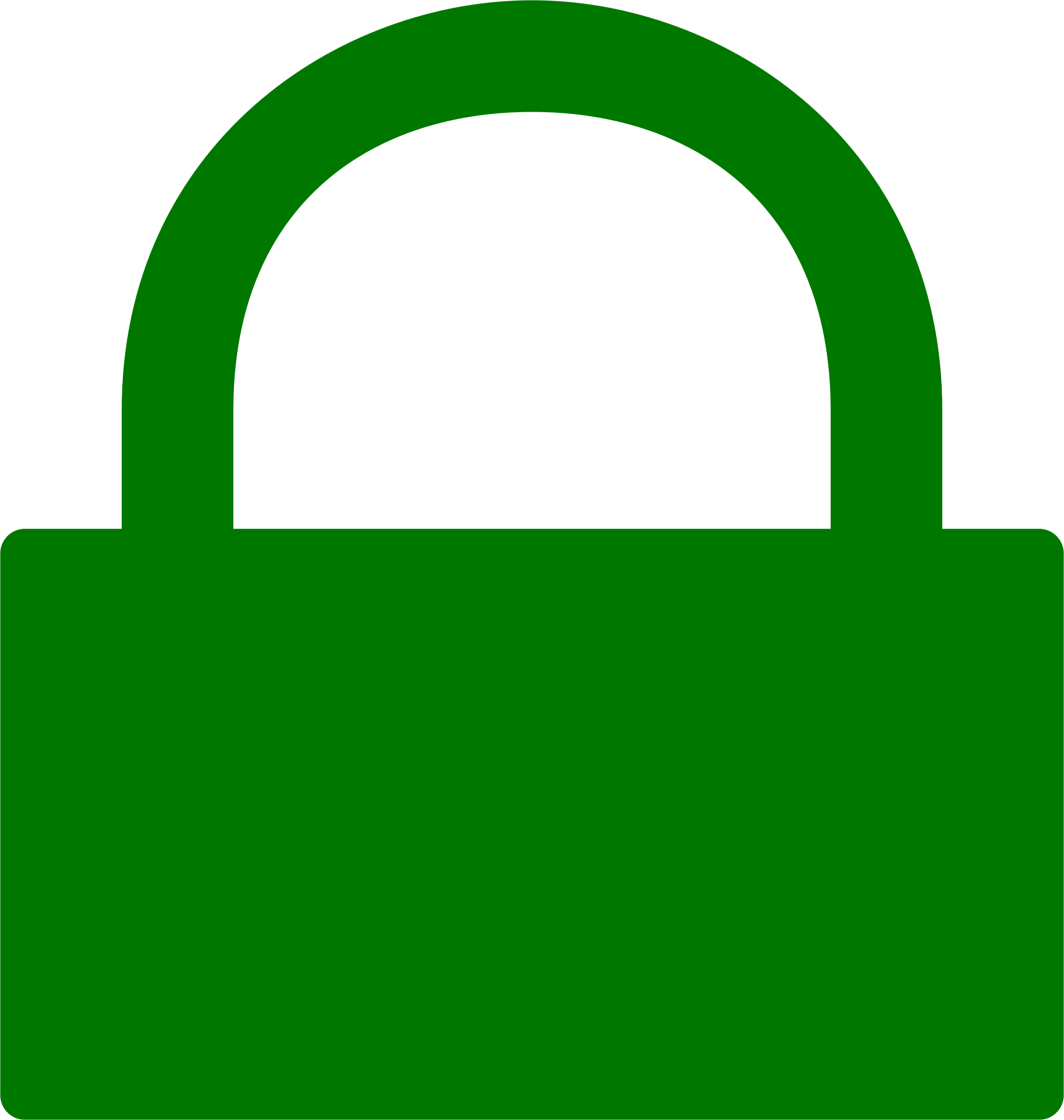 Big Image - Secure Connection Icon (1906x2006), Png Download