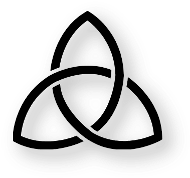 Como Entender Facilmente La Trinidad De Dios - Trinity Symbol (396x374), Png Download
