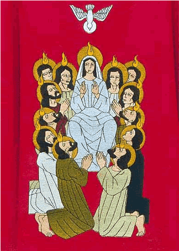 “recibirán La Fuerza Del Espíritu Santo - Pentecostes Nace La Iglesia (500x500), Png Download