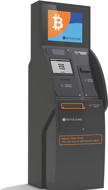 China's First Self Developed Two Way Bitcoin Atm Machine - Electronics (364x627), Png Download