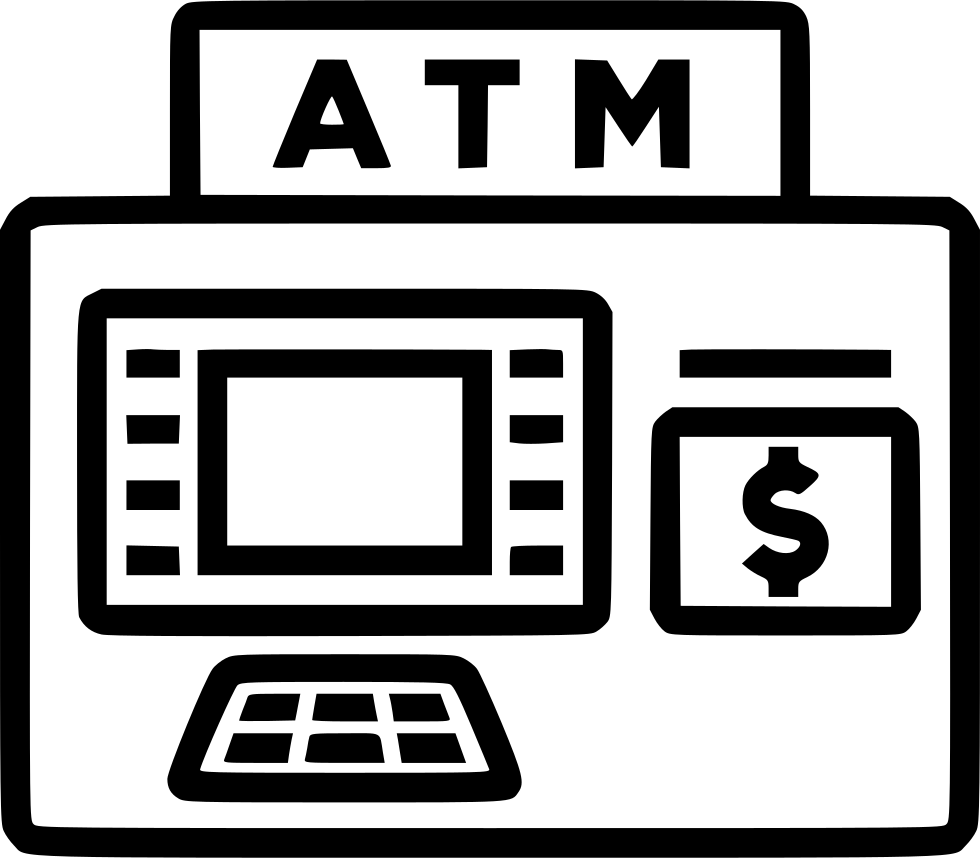 Png File Svg - Atm Icon Png (980x858), Png Download