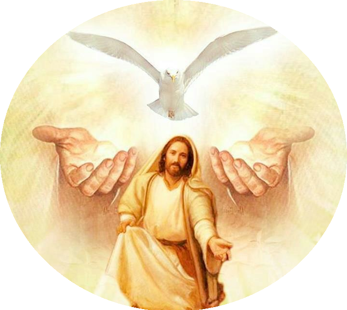 Los Nombres Del Espíritu Santo [worldcat - Eucaristía Espiritu Santo (716x639), Png Download