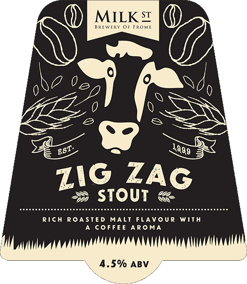 Zig Zag - Beer (500x575), Png Download