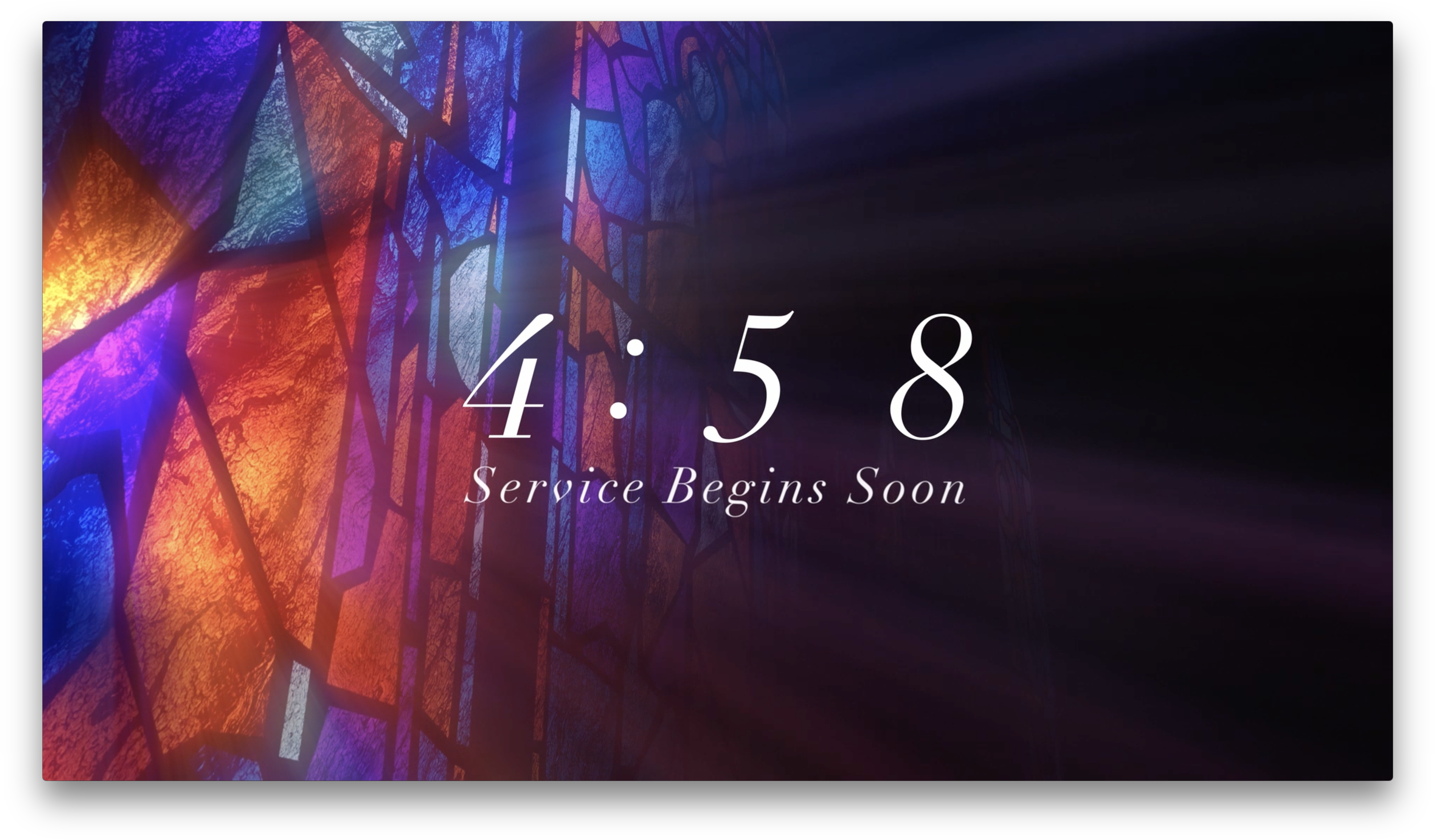 Modern Glass Countdown - Glass (3584x2116), Png Download