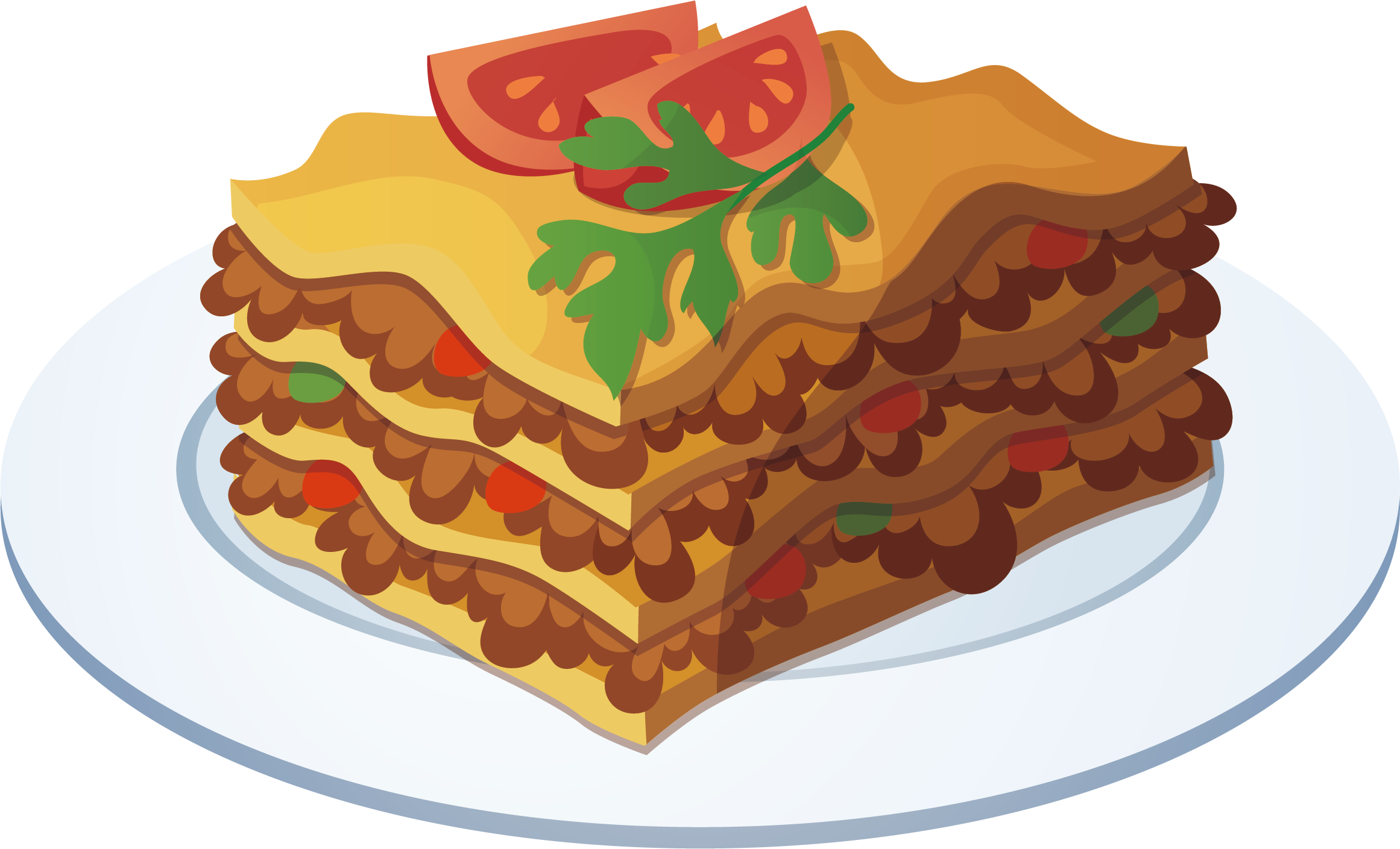 Clip Art Stock Lasagne Cuisine Stock Photography Clip - Lasagne Clipart (2322x1409), Png Download