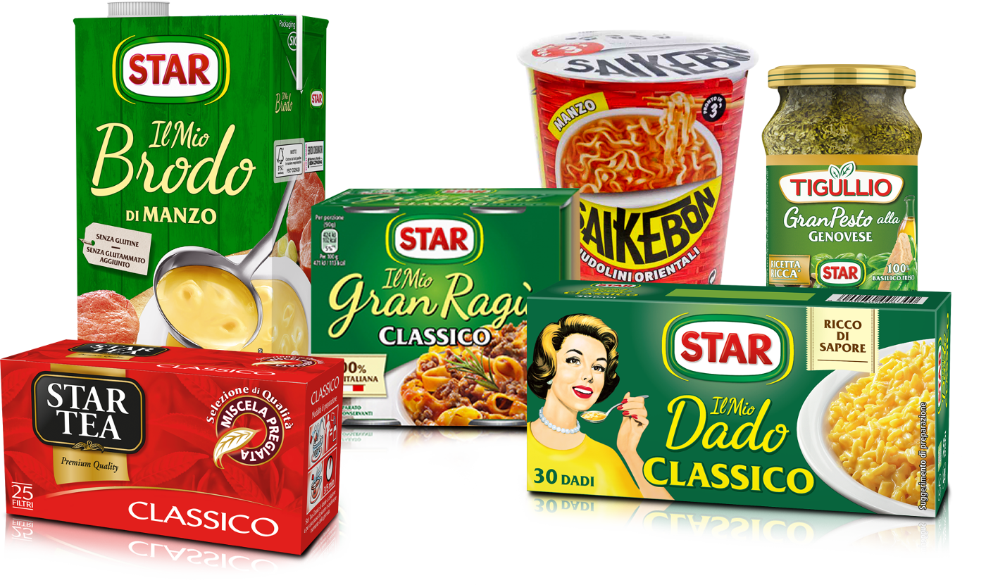 The Italian Food Sector In Most Of The Categories In - Star Sauce Gr 180 X 2 Granragu' Meat (1400x831), Png Download