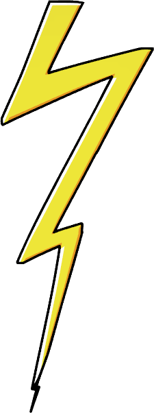 Image Png Scribblenauts Wiki - Scribblenauts Lightning (225x602), Png Download