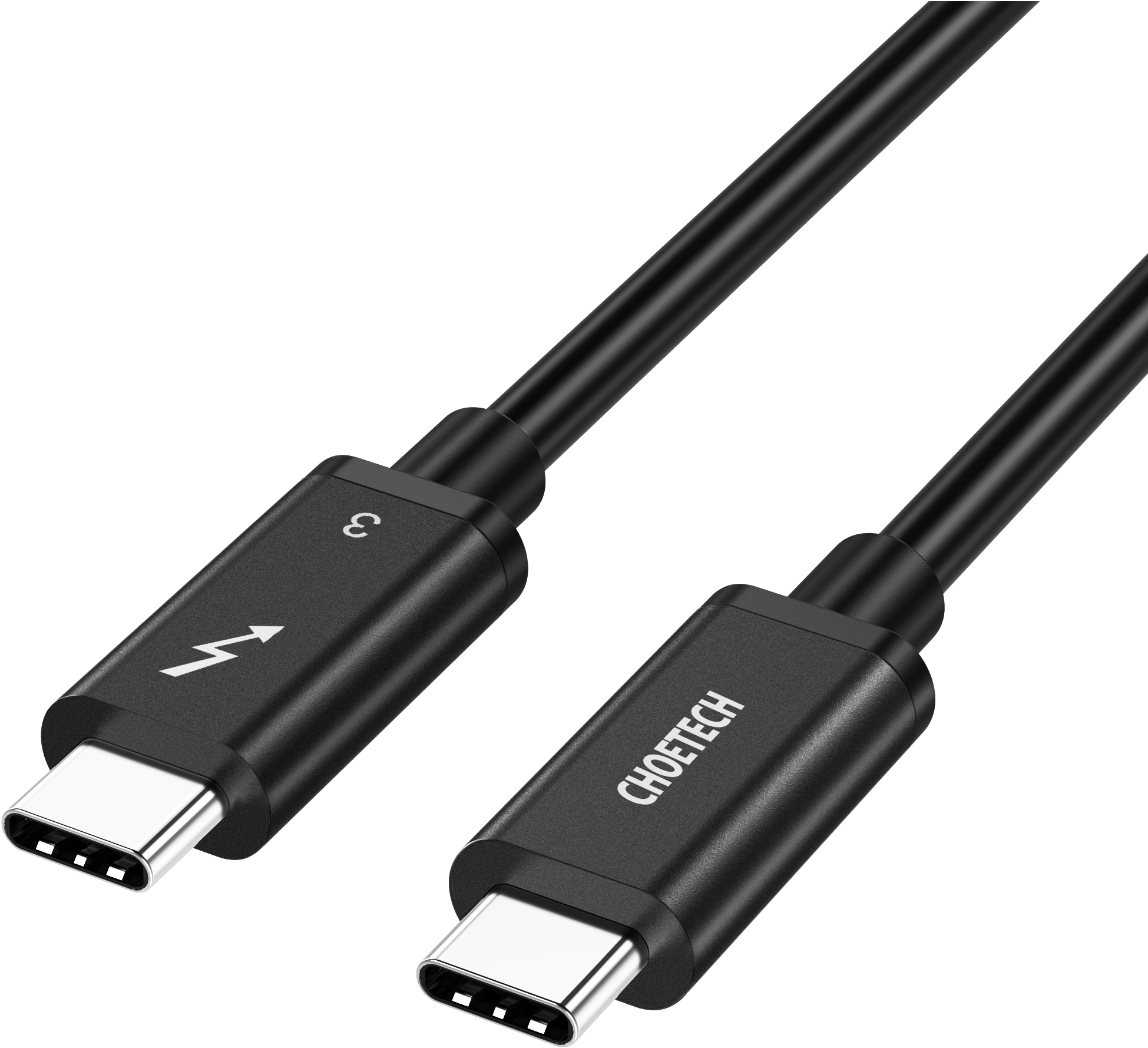 Choetech Thunderbolt 3 Cable 40gbps/ 100w （model - Otg Usb 3.0 To Type C (2184x2184), Png Download