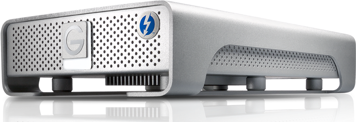 The New 4tb G Drive With Thunderbolt Is A High Performance - G Technology G Drive Thunderbolt (737x283), Png Download