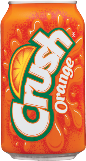 Crush Orange - Peach Crush Soda (324x574), Png Download