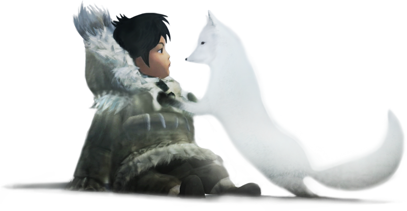 Never Alone Centerpiece - Never Alone Game Character (800x432), Png Download