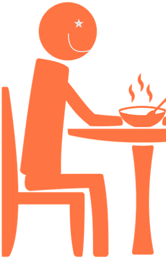Happy And Alone - Restaurants Png (350x609), Png Download