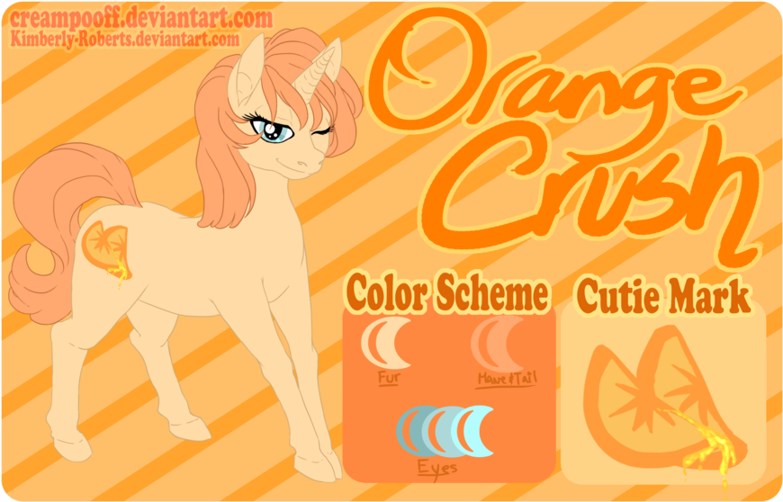 Orange Crush - Cartoon (900x600), Png Download