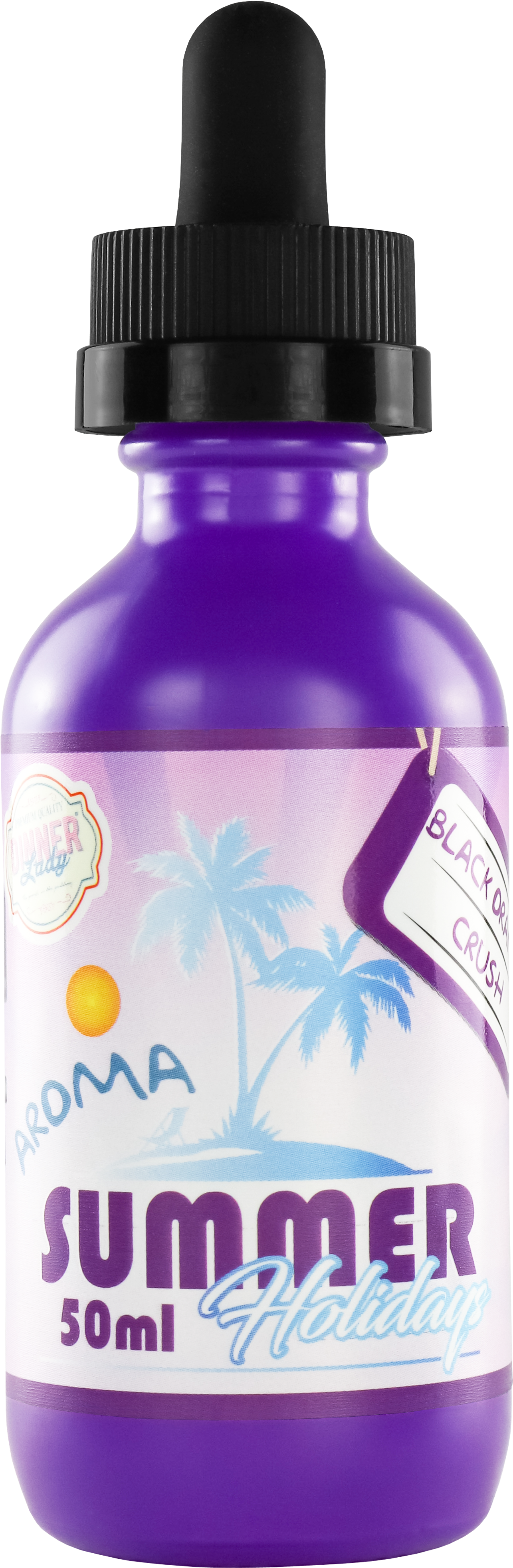 Black Orange Crush 50ml Shortfill - Dinner Lady Black Orange Crush (2120x4336), Png Download