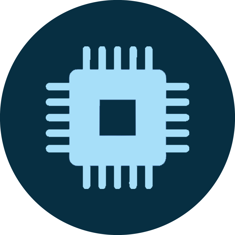 Microcircuit Icon Heather 2016 08 01t18 - Software (796x796), Png Download
