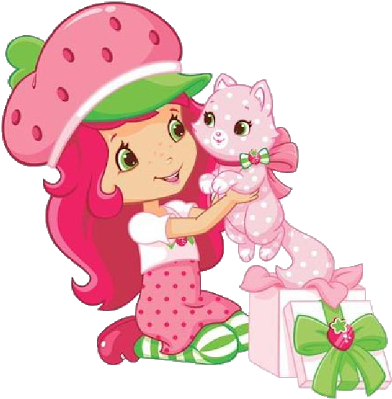 Strawberry Shortcake Xmas Character-10 - Strawberry Shortcake (400x400), Png Download