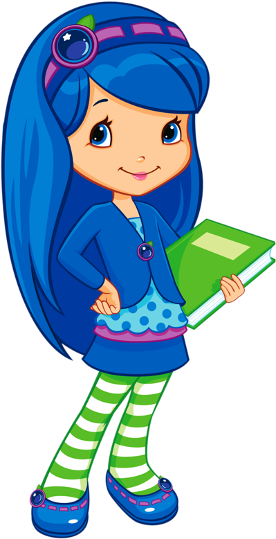 Яндекс - Фотки - Strawberry Shortcake Characters Blueberry Muffin (444x800), Png Download
