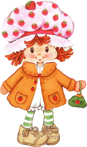 Strawberry Shortcake Png - Vintage Strawberry Shortcakes Characters (600x600), Png Download
