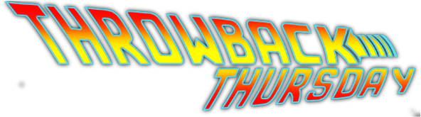 January 12th Is "throwback Thursday" - Throwback Thursday Logo Png (600x275), Png Download