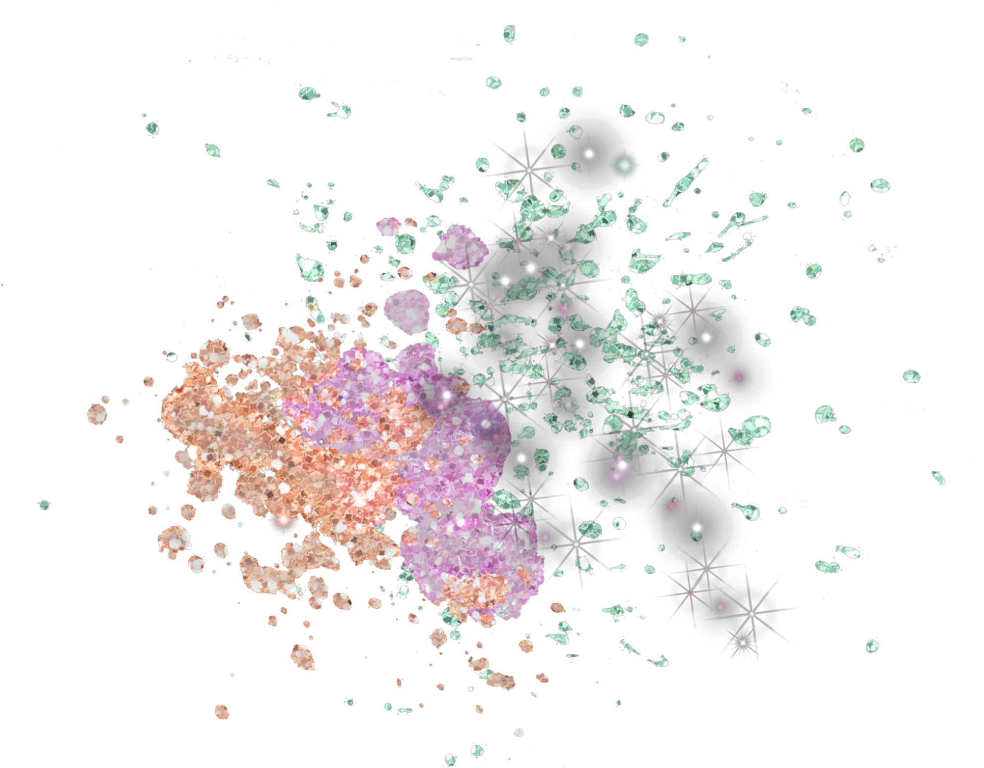 Colors Colorful Sparkles Glitter - Illustration (2084x1653), Png Download