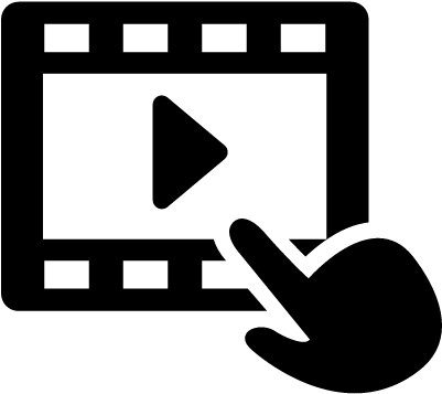 Video Player Vector - Logo De Reproductor De Video (400x400), Png Download