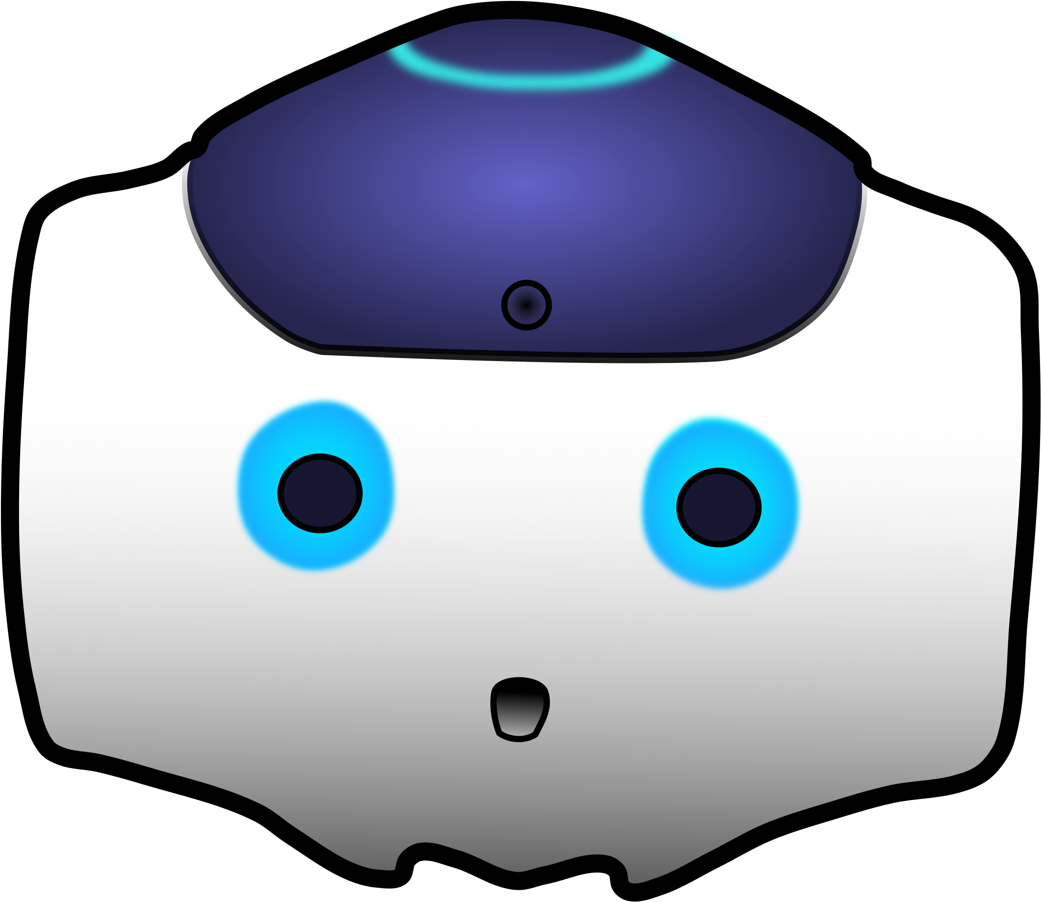 This Free Icons Png Design Of Head Of Nao Robot (2400x2116), Png Download