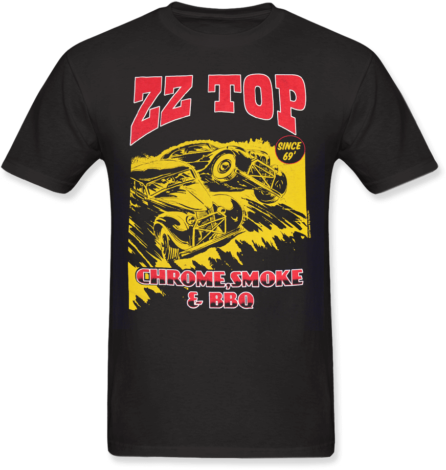 Zz Top Chrome, Smoke & Bbq (1000x1000), Png Download