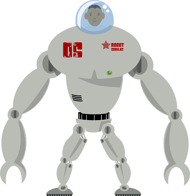 Robot Clip Art (582x599), Png Download